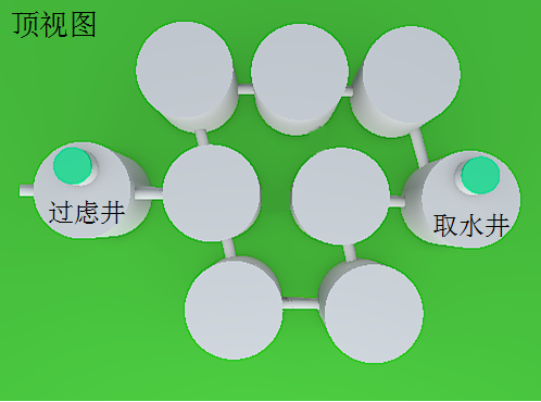 预制装配式钢筋混凝土集水井